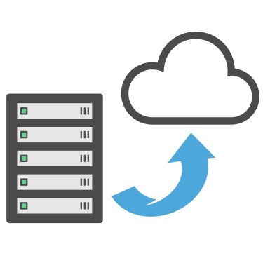 クラウドに乗り換え