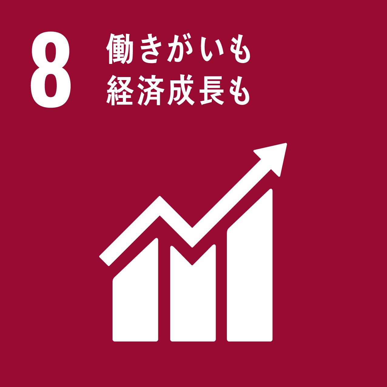 SDGsゴール8 働きがいも経済成長も