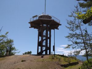 城山公園の展望台